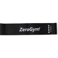 Zerogym LBL05 Loop Bant Latex 25,5cm x 5cm 0,1,1mm Çok Sert Siyah