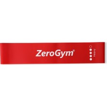 Zerogym LBL04 Loop Bant Latex 25,5cm x 5cm 0,9mm Sert Kırmızı