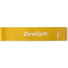 Zerogym LBL03 Loop Bant Latex 25,5cm x 5cm 0,7mm Orta Sarı