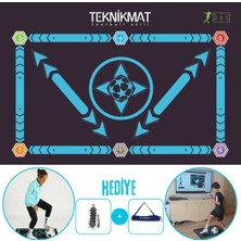 Feyza Design Mavi Premium Futbol Matı 120 Pro Eğitim Videosuyla Ömür Boyu Kullanım