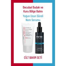 The Fair the fair. Hiyalüronik Asit Cilt Serumu Decubal Dudak Ve Kuru Bölge Balmı 30ml 2'li Set