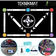 Feyza Design Pro Eğitimi Kaydırmaz Çorap Siyah-Beyaz, Uzun Ömürlü ve Konforlu