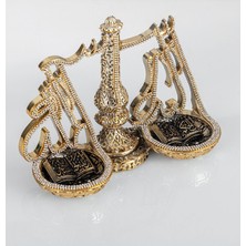 PremiumPort Adalet Terazisi Lafızlar Büyük Boy, Şık ve Kaliteli Tasarım