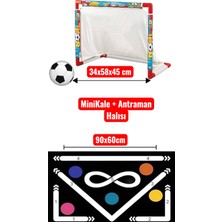 Feyza Design Mini Futbol Kale ve Eğitim Antrenman Koordinasyon Halısı Seti