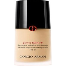 Giorgio Armani Ciltleri Pürüzsüzleştirici,gün Boyu Akmayan ve Kalıcı,rahat Bir His Verici Fondöten-2 PASSI.4338