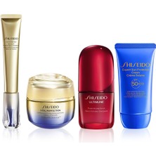 Shiseido Best Seller Retinol Içeren Cilt Sıkılaştırıcı Yenileyici ve Güneşten Koruyucu Komple Bakım Seti