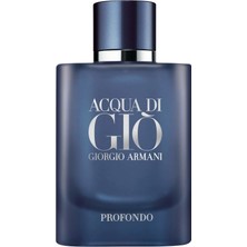 Giorgio Armani Yeni Formülü ve Eşsiz Kokusu Ile Uzun Süre Kalıcı Parfüm-Acqua Di Gio Profondo Epd 75 ml PSSNS.410