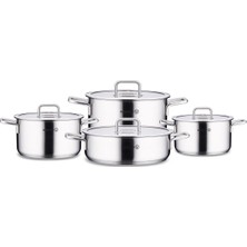 Korkmaz Stella 8 Parça Tencere Seti A2931