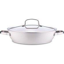 Korkmaz Nea Sera Vanilya Kısa Tencere 28X7 cm A3860