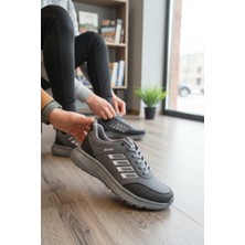 Enoch Unisex Hafif Tabanlı Bağcıklı Yürüyüş ve Koşu Ayakkabısı Günlük Sneaker