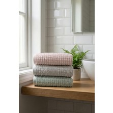 Class 3’lü 50X80 cm %100 Pamuklu Bukle El ve Yüz Havlu Seti - Pode