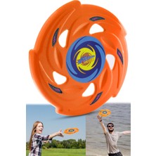 Feyza Design Yüksek Kaliteli 24 cm Turuncu Frizbi, Plaj ve Bahçe Eğlencesi Için Ideal