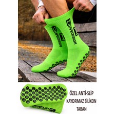 Feyza Design Kaydırmaz Silikon Tabanlı Futbol Çorabı Sporcu Tozluk Halı Saha