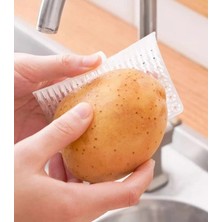 Çok Amaçlı Sebze ve Meyve Temizleme Patates Soyma Fırçası (4887)