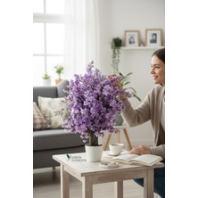 PremiumPort Yapay Sakura Bahar Dalı, 60 Cm, Canlı ve Şık Dekorasyon Parçası
