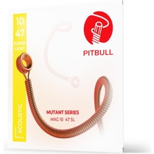 Braventa Collection Mutant Seri Coated Akustik Gitar Teli Kararmaya Karşı Dayanıklı Mag (Tekli Set, Mag 10-47 Süper Ligh