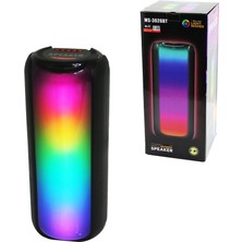 Lunaev Speaker Hoparlör Bluetooth Wıreless Speaker 5 Farklı Işıklı USB - Bluetooht - Dc 5V (4490)