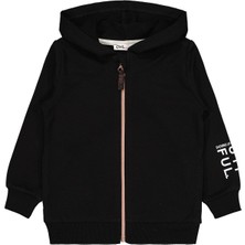 Civil Girls Basic 2-5 Yaş Hırka - Siyah 4-5 Yaş