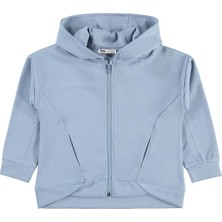 Civil Girls 6-9 Yaş Hırka - Mavi 6-7 Yaş