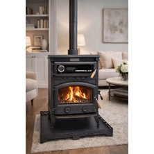 Dorello Döküm Soba Fırınlı Soba – Odun & Kömür Uyumlu