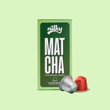 Nilky Matcha Ceremonial Grade 10 Adet Kapsül - Nespresso Uyumlu