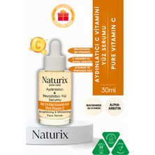 Canlandırıcı ve Beyazlatıcı Yüz Serumu | C Vitamini | Alpha-Arbutin & Niacinamide | 30ML