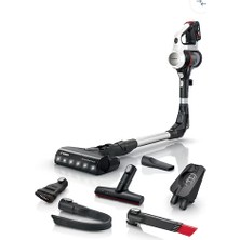 Bosch BCS711XXL Beyaz Şarjlı Dik Süpürge Unlimited 7 0,30 L Toz Haznesi ile Güçlü Temizlik