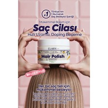 Clasy Care Saç Cilası Jel 250 ml Günlük Kullanım İçin Parlak ve Yumuşak Saçlara Hayvan Deneysiz