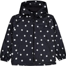 Civil Girls Polarlı Puan Baskılı 10-13 Yaş Yağmurluk