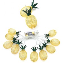 MiraLive 2m 10 LED Pilli 2 Kademeli Ananas LED Işık MZ6200-251