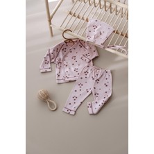 Oh la la Koala For Little Ones Nar Baskılı Pure Hug Serisi Kruvaze 3'lü Takım