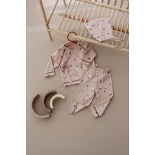 Oh la la Koala For Little Ones Armut Baskılı Pure Hug Serisi Kruvaze 3'lü Takım