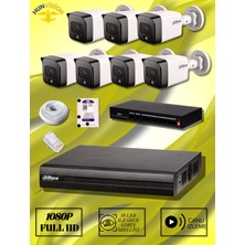 Dahua 2 Mp 7 Kameralı Ip / Bullet Full Paket