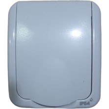 Mutlusan Bella Kapaklı Topraklı Priz Gri 21511800203