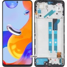 Qudex Xiaomi Redmi Note 11 Pro LCD Ekran Dokunmatik Tft Çıtalı 4g