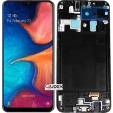 Qudex Samsung A20 LCD Ekran Dokunmatik Çıtalı (SM-A205F)
