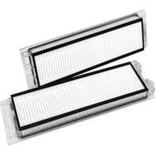 Mija Robot Süpürge Hepa Filtre Xiaomi P10 ve Roborock Qrevo ile Uyumlu 2 Adet