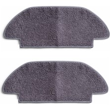 Mija Robot Süpürge  Mop Bezi Robot Vacuum-Mop 25, Vacuum-Mop P, Mop Pro ( STYTJ02YM ) , S10 ( B106GL ) ile Uyumlu  2 Adet - Yerli Üretim