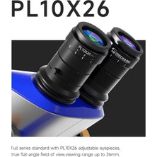 Kızılelma Teknik Analog Mikroskoplar Için 10×26 Oküler ( Çift Adettir.)