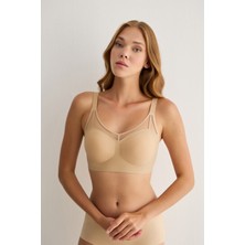 Balensiz Çıkarılabilir Pedli Dikişsiz Lazer Sütyen 2210