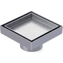 Sukar Line/9 10×10 Seramik Uyumlu Paslanmaz Yer Süzgeci 1153-0291099-02