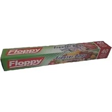 Floppy – Büyük Boy Buzdolabı Poşeti – Kilitsiz – 30×45 cm – 5 Paket (Toplam 200 Adet)