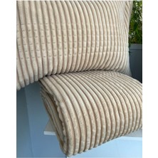 Merinos Modern Line Çift Kişilik 3 Parça Battaniye Seti - 220X240 cm