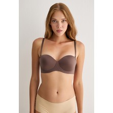 Balensiz Dolgulu Dikişsiz Straplez Lazer Sütyen 2203