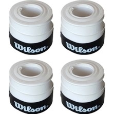 Feyza Design 4'lü Beyaz Tenis Grip Seti, Rahat Tutuş ve Kontrol Için Alternatif