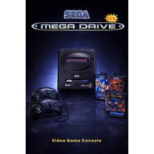 HMO Store Sega Drive 2 Efsanesi | 48 Dahili Oyun | 16-Bit Retro Konsol | Çift Kol