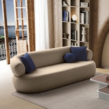 Eymense Roma Üçlü Koltuk Vizon