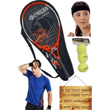 Feyza Design Max Joy 23 Inç Çocuk Tenis Raketi ve Aksesuar Seti