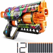 X-Shot Skins Griefer 12 Mermili Sünger Atan Silah 32 cm Graffiti ZR-36561F