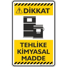 İsg Tabelam 35X50CM/KOMPOZIT/DIKKAT!KIMYASAL Madde